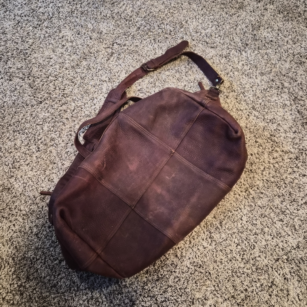 Duluth Trading Co Brown Leather Travel Bags - Picture 7 of 11